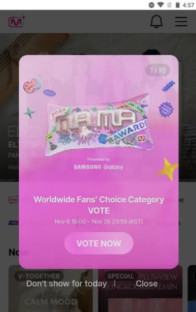 Mnet Plus(����׷��ƽ̨)