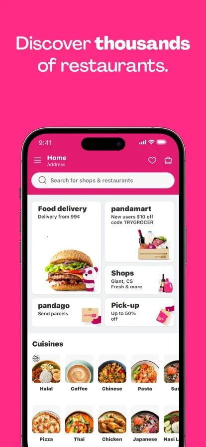 foodpanda(��������ƽ̨)v23.24.0 ��׿��