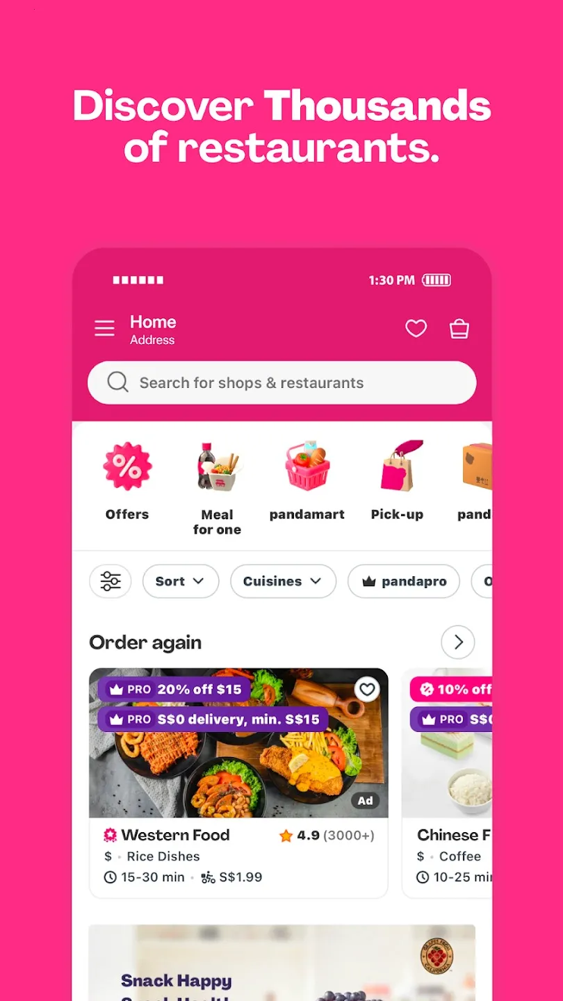 foodpanda(��������ƽ̨)v23.24.0 ��׿��